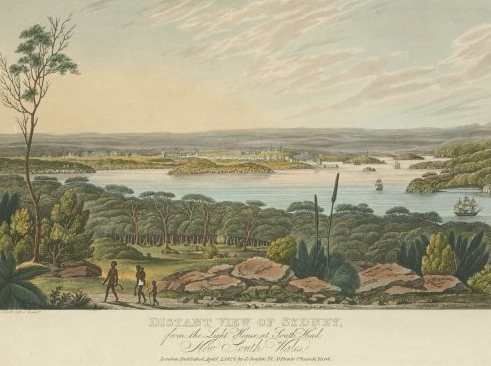 Distant View of Sydney, Courtesy of National Library of Australia